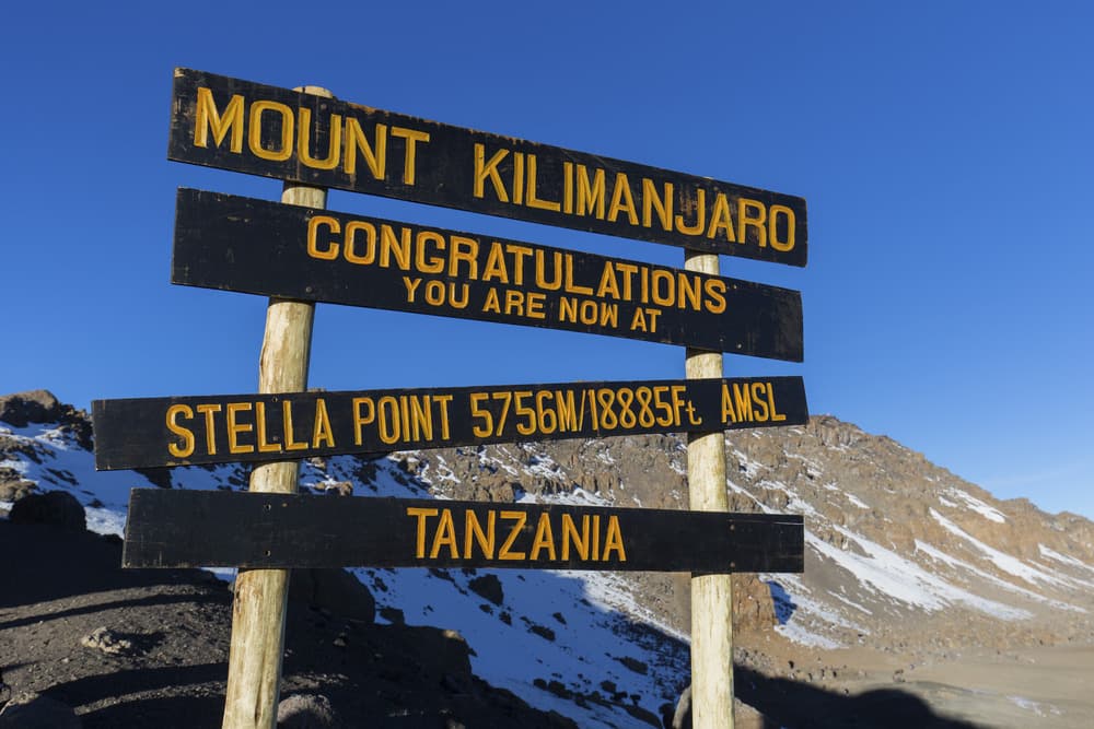 Stella Point al Kilimangiaro